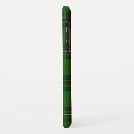 Forbes tartan green black plaid Case-Mate iPhone case (Achterkant/links)