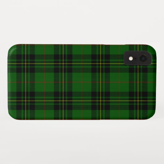 Forbes tartan green black plaid Case-Mate iPhone case (Achterkant (horizontaal))