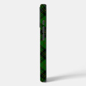 Forbes tartan green black plaid Case-Mate iPhone case (Achterkant / Links)