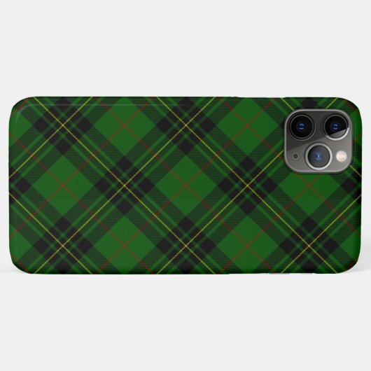 Forbes tartan green black plaid Case-Mate iPhone case (Achterkant (horizontaal))