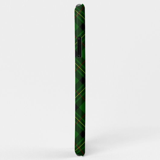 Forbes tartan green black plaid Case-Mate iPhone case (Achterkant/rechts)