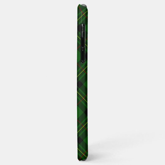 Forbes tartan green black plaid Case-Mate iPhone case (Achterkant/links)