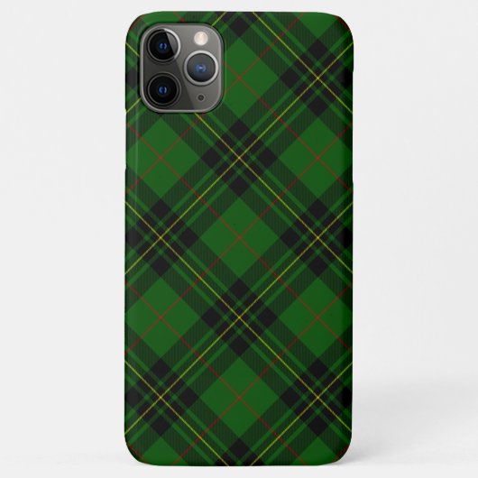 Forbes tartan green black plaid Case-Mate iPhone case (Achterkant)