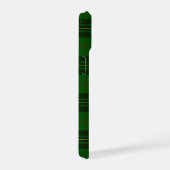 Forbes tartan green black plaid iPhone 15 case (Rechterkant)