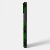 Forbes tartan groen zwart geruit iPhone hoesje (Linkerkant)