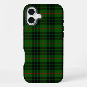 Forbes tartan groen zwart geruit iPhone 16 plus hoesje