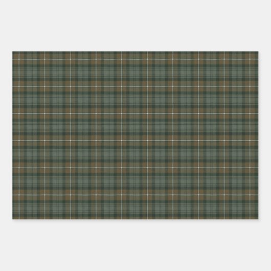 Forbes Weathered Original Scottish Tartan Inpakpapier Vel (Voorkant)