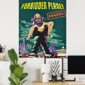 Forbidden Planet -  film Poster (Thuiskantoor)