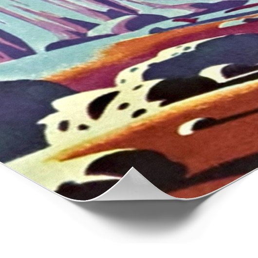 Forbidden Planet -  film Poster (Hoek)