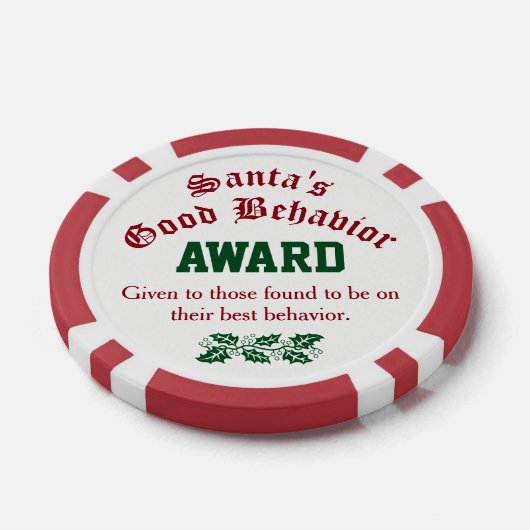 FORBS "Goed gedrag" Coin Giveaway Poker Chips (Enkel)