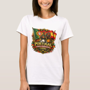 FORÇA PORTUGAL T-Shirt 🇵🇹 Portugal trots