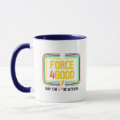 Force4Good Witte Mok (Links)