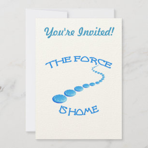 Force is Home Frisbee Kaart
