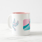 FORCE-koffie-mok Tweekleurige Koffiemok (Voorkant links)