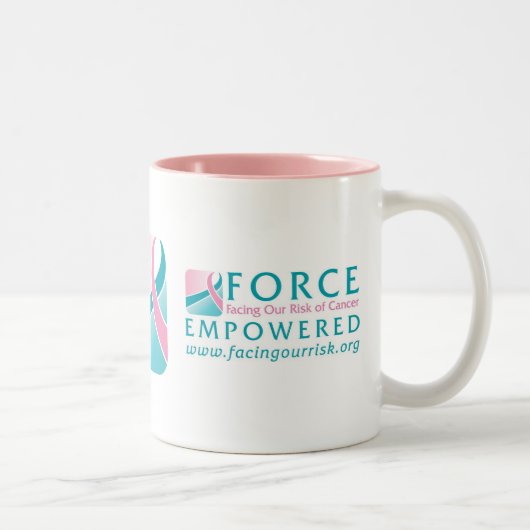 FORCE-koffie-mok Tweekleurige Koffiemok (Rechts)