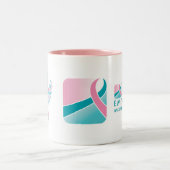 FORCE-koffie-mok Tweekleurige Koffiemok (Center)