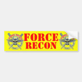 FORCE RECON BUMPERSTICKER (Voorkant)