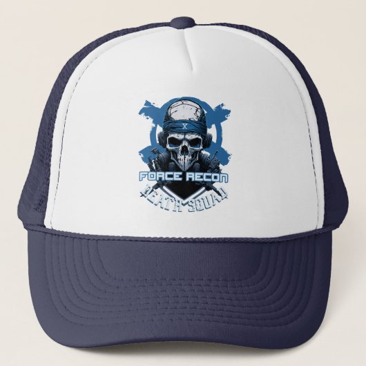 Force Recon Death Squad Trucker Pet (Voorkant)