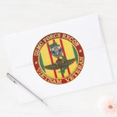 FORCE RECON VIETNAM VETERAAN RONDE STICKER (Envelop)