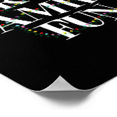 Forced Family Fun - Familie Kerstcadeau Poster (Hoek)