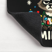 Forced Family Fun – Funny Sarcastic Raccoon Xmas C Muismat (Hoek)