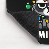 Forced Family Fun – Funny Sarcastic Raccoon Xmas C Muismat (Hoek)