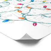 Forced Family Fun Sarcastic Christmas Funny Men Wo Poster (Hoek)