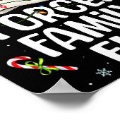 Forced Family Fun Sarcastic Christmas Funny Men Wo Poster (Hoek)