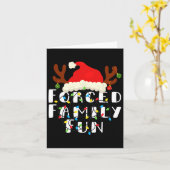 Forced Family Fun T-shirt Mannen Vrouwen Kinder ke Kaart (Gele Bloem)