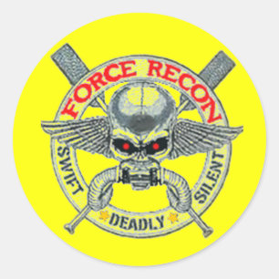FORCEER RECON RONDE STICKER