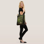 Forces | A White Tailed Deer in the Woods Tote Bag (Op model)