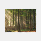 Forces | Autumn Forest Fleece Deken (Voorkant (Horizontaal))