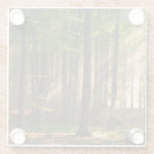 Forces | Autumn Forest Glazen Onderzetter (Achterkant)
