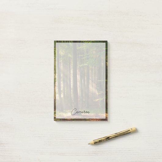 Forces | Autumn Forest Post-it® Notes (Op bureau)