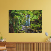 Forces Beauchamp Falls Australia Canvas Afdruk (Insitu (Woonkamer))