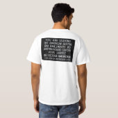 Forces Berlijn T-shirt (Achterkant volledig)