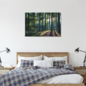 Forces | Black Forest Germany Canvas Afdruk (Insitu (Slaapkamer))