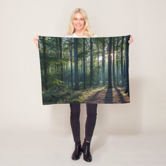 Forces | Black Forest Germany Fleece Deken (In situ)