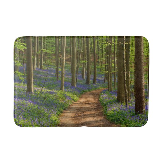 Forces Bluebell Forest in België Badmat (Voorkant)