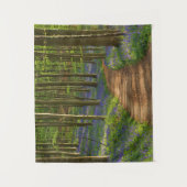 Forces Bluebell Forest in België Wandkleed (Voorkant)