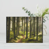 Forces | Boreal Forest Sweden Bedankkaart (Staand voorkant)