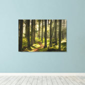Forces | Boreal Forest Sweden Canvas Afdruk (Insitu (Houten vloer))