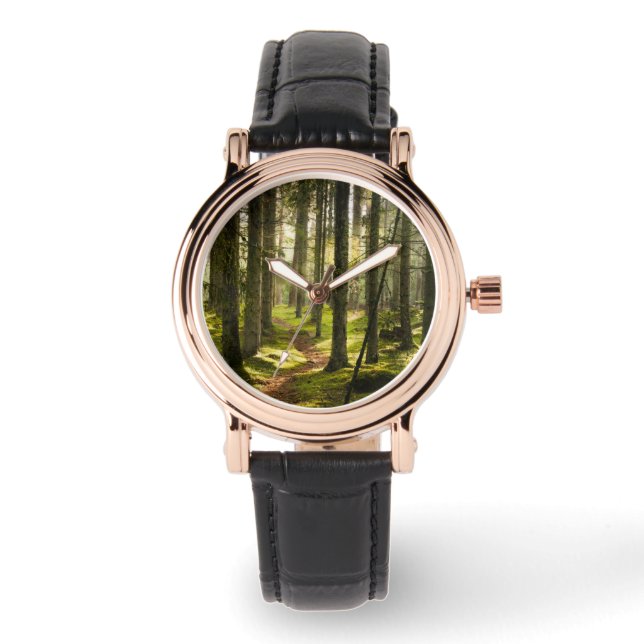 Forces | Boreal Forest Sweden Horloge (Voorkant)