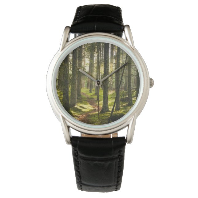 Forces | Boreal Forest Sweden Horloge (Voorkant)