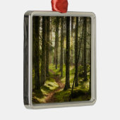 Forces | Boreal Forest Sweden Metalen Ornament (Rechts)