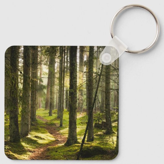 Forces | Boreal Forest Sweden Sleutelhanger (Achterkant)