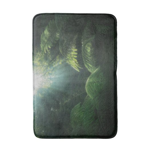 Forces | Ferns in Rainforest Badmat (Voorkant Verticaal)