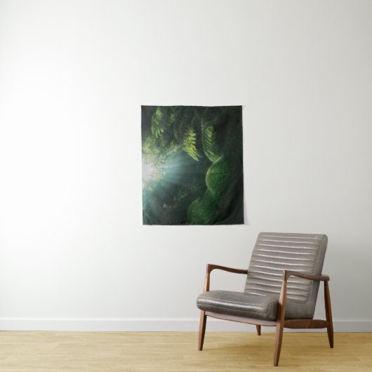 Forces | Ferns in Rainforest Wandkleed (In situ)