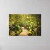 Forces | Footpath Into Forest Canvas Afdruk (Voorkant)