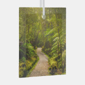 Forces | Footpath Into Forest Glas Ornament (Voorkant Rechts)
